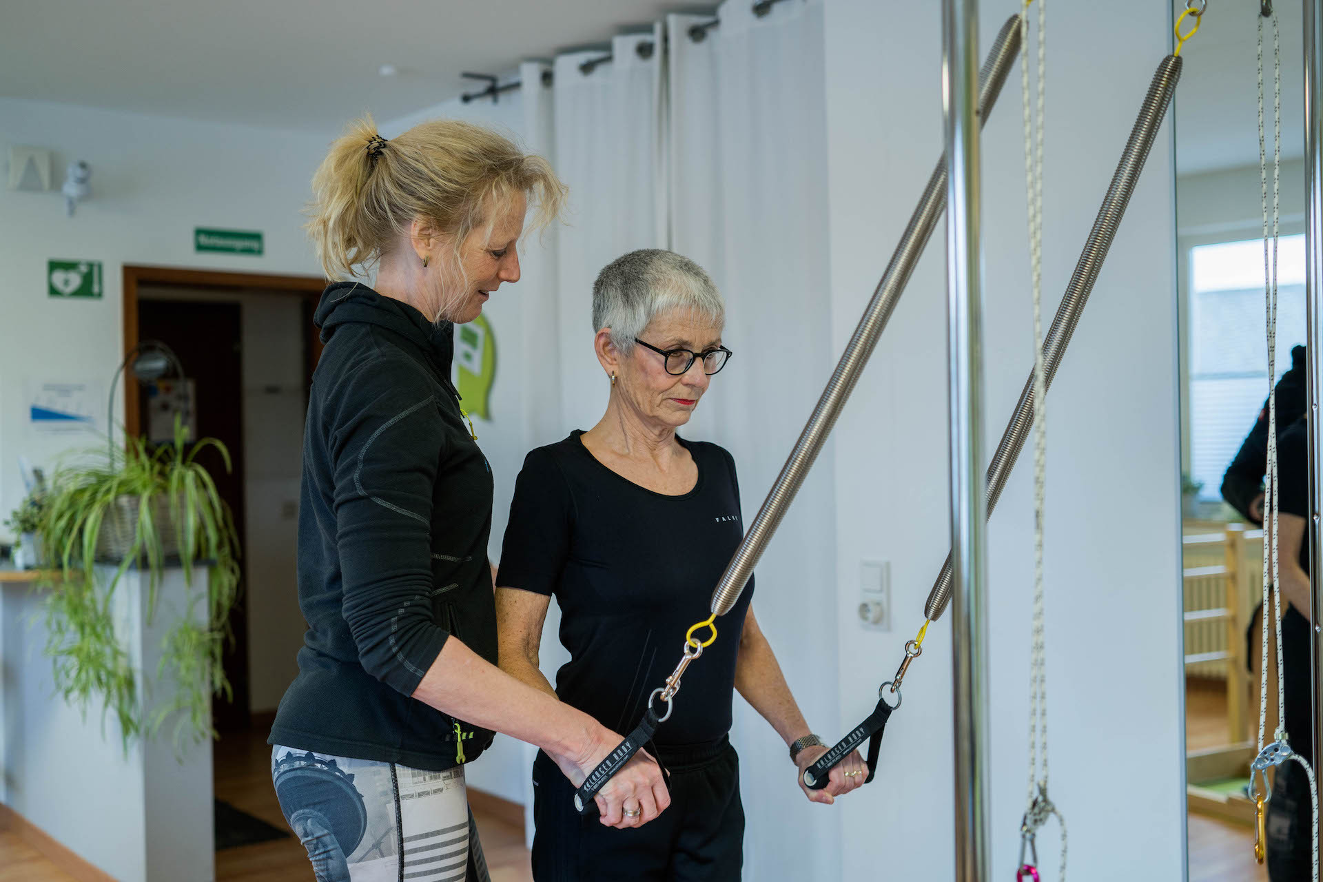 Fitnesstraining mit Franka Schreiber